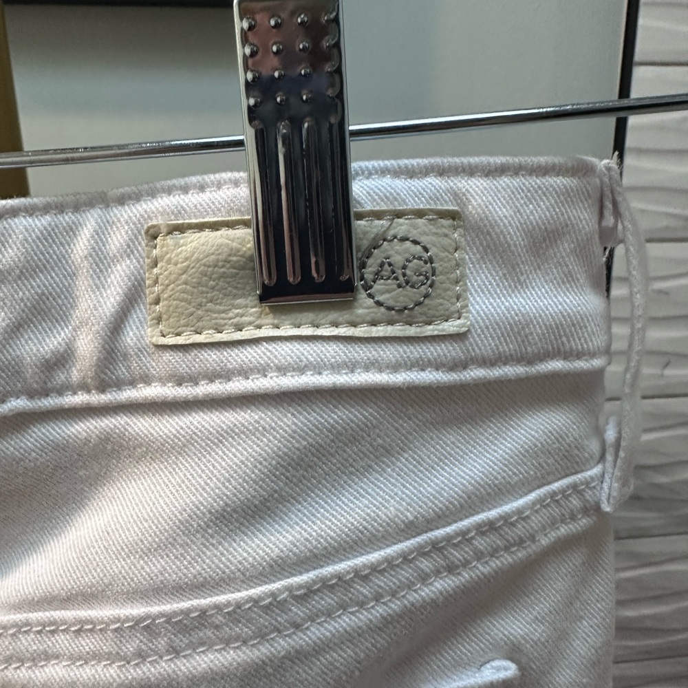 NWT Anthro AG Adriano Goldschmied Mari Crop High-Rise Straight-Leg Jeans 28 - Picture 8 of 8